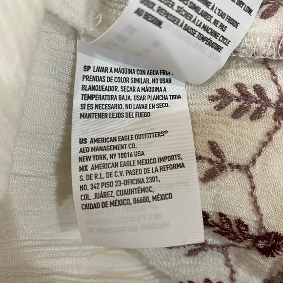 American Eagle Embroidered Jumpsuit - Picture 5 of 6